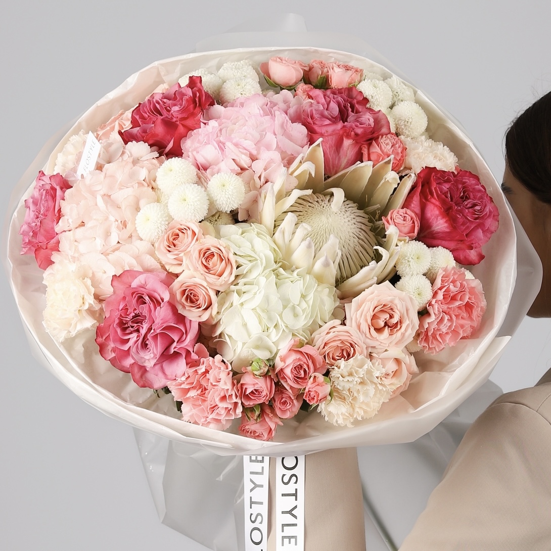 Авторский сборный букет Mullion model №214